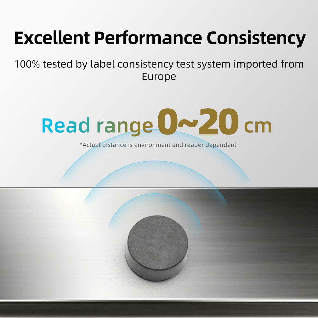 

10pcs PPS mini size High Temperature Tag Electronic Label NXP Icode SLIX Chip Industrial grade ISO-15693 13.56MHz R/W, 1024 Bit