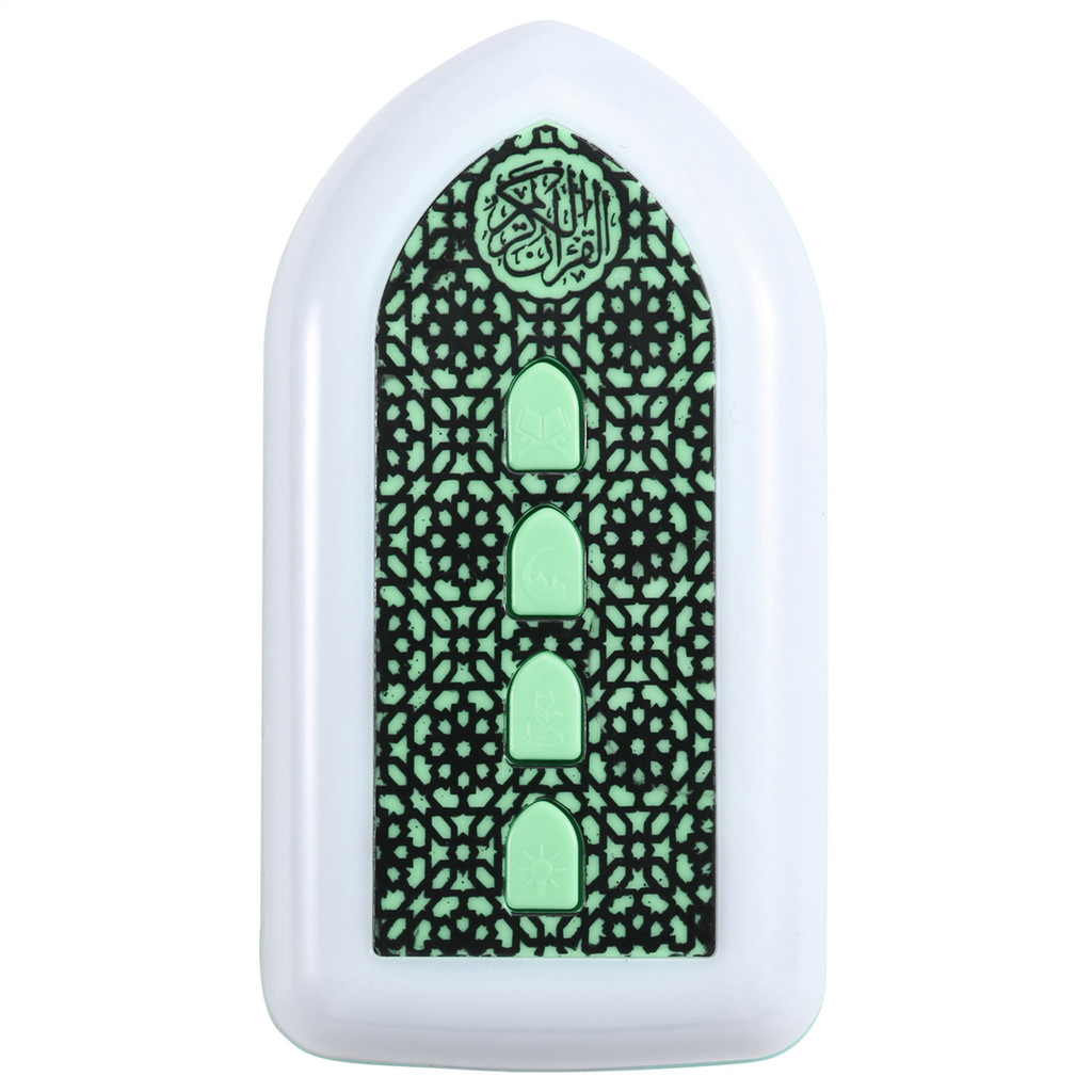 【IN  Stock】Green Quran Speaker For Smart Translations, Portable & Button-Controlled - UK Plug Model
