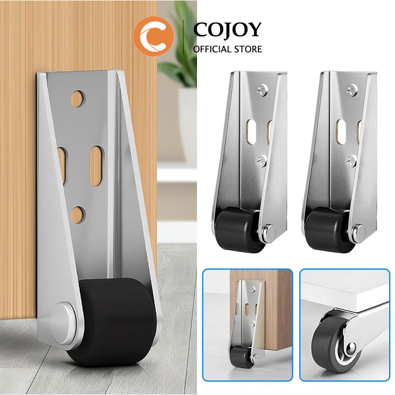 [4PCS]Roda Pintu Lemari Geser/Peninggi Penyangga Bawah Pintu/Roda Geser Serbaguna/Roda Bawah Pintu K