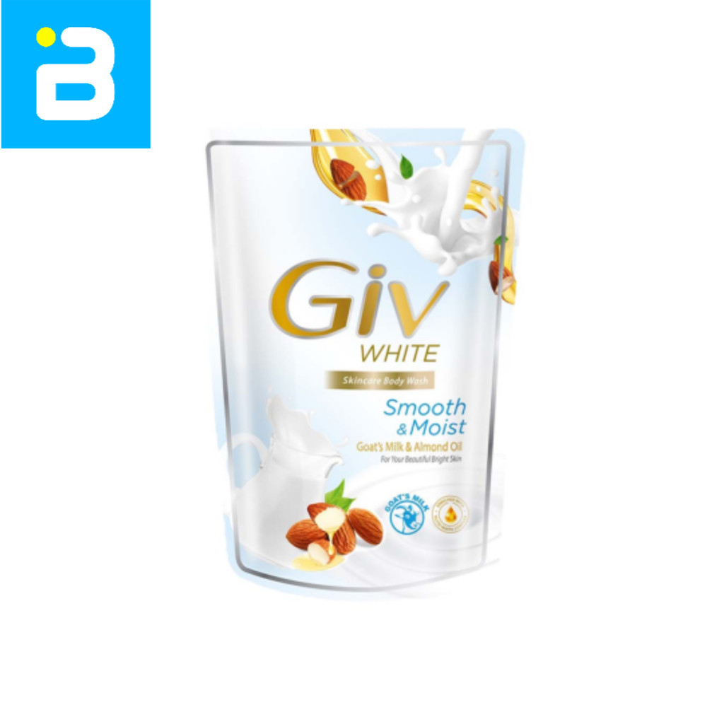 Giv White Bodywash Smooth & Moist 400ML
