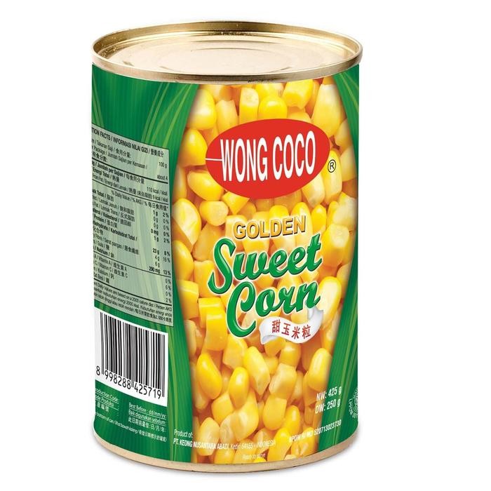 

Promo Wong Coco Sweet Corn 425gr x 24 (1 karton)