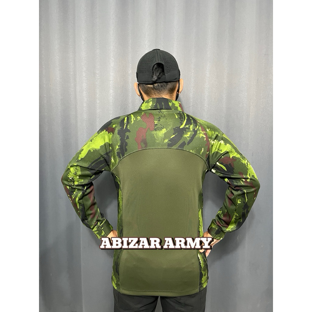 LIM_STORE BAJU BDU SCUBA LORENG HABEMA TANGAN PANJANG /KAOS BDU LORENG HUTAN/BDU LORENG RAJAWALI