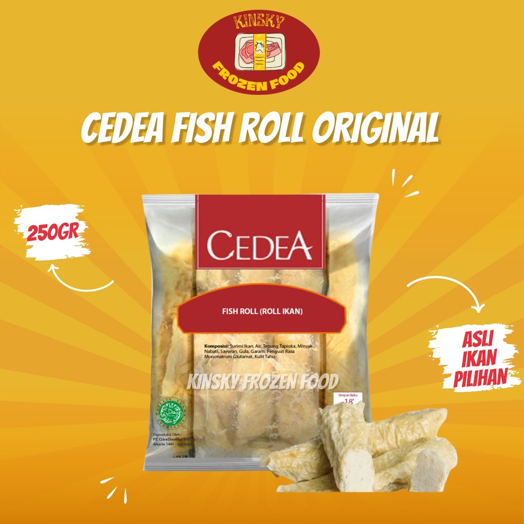 

CEDEA FISH ROLL 250GR / CEDEA FISH ROLL 250 GR