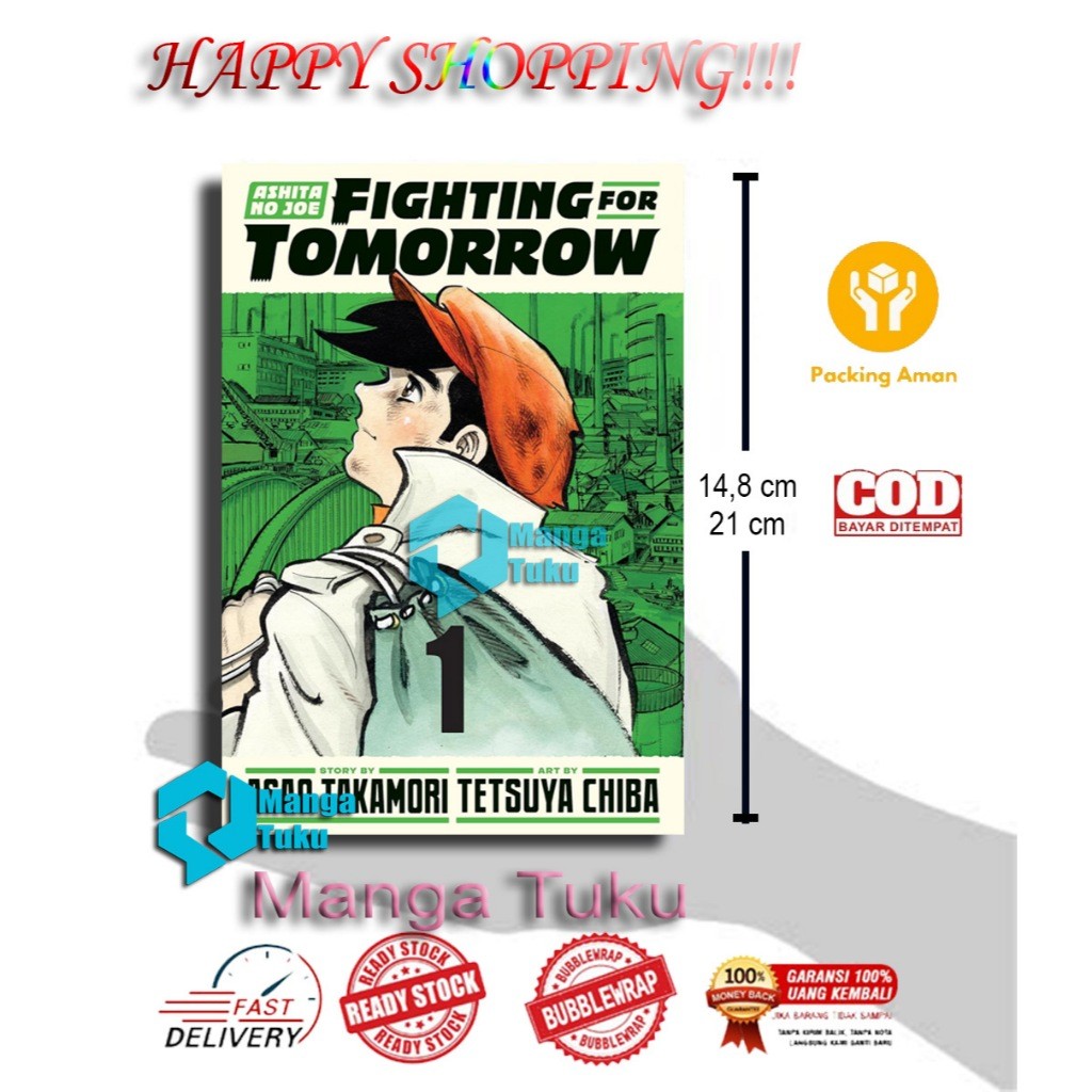 Komik Manga: Ashita no Joe - Fighting for Tomorrow v01 (Omnibus Edition) - Manga Tuku