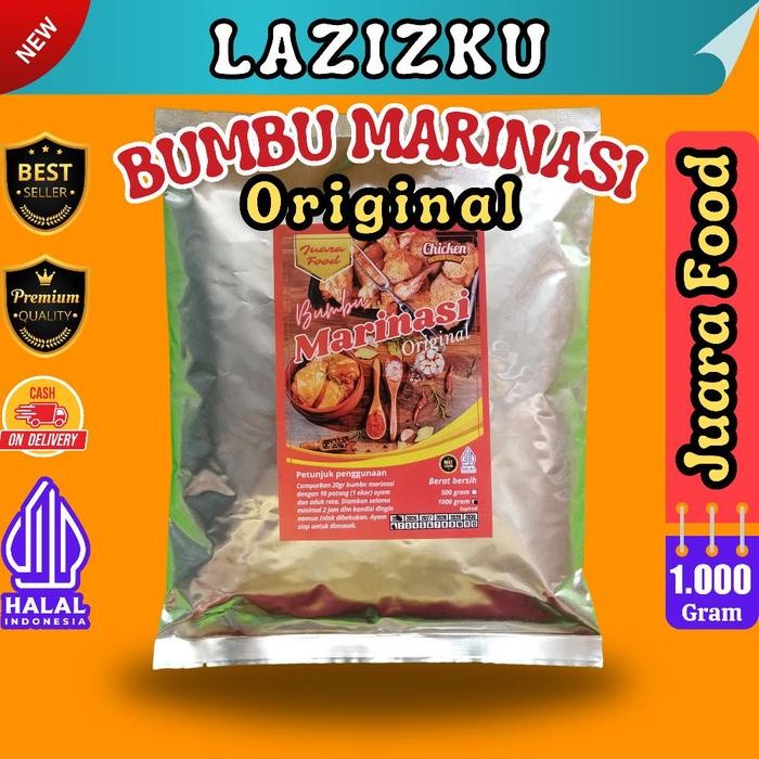 

BUMBU MARINASI fried chicken original premium juara food 1 kg Penyedap Ayam Instan