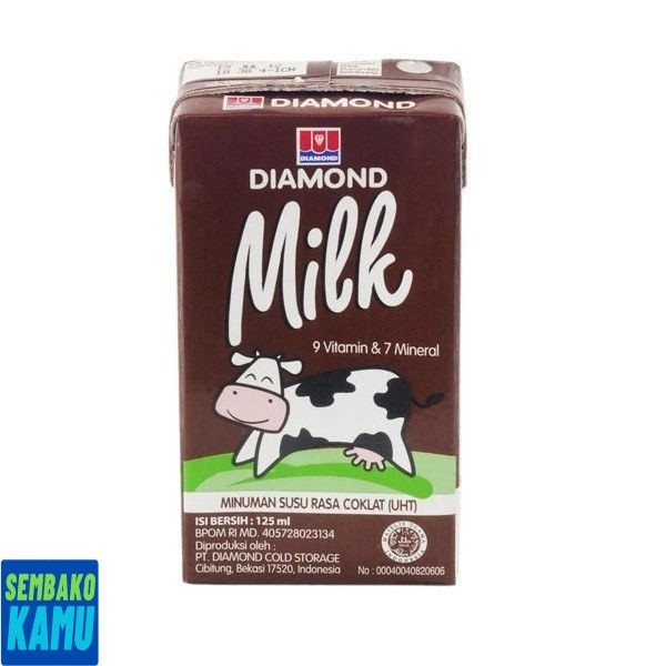 

Diamond Milk Uht Chocolate 125 ml - Susu