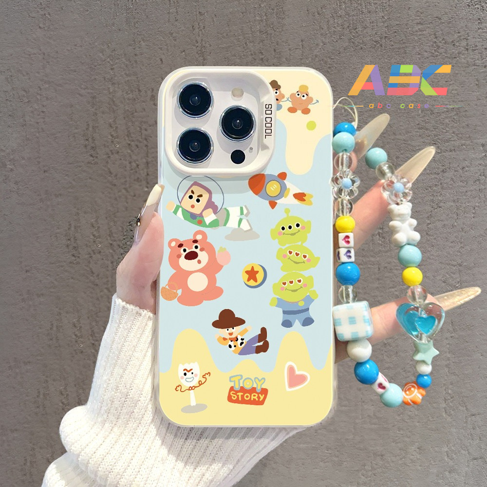 Case untuk iPhone 13 11 15pro xs XR  14 plus 12 8 7+ 8+ 6+ XsMax casing ponsel buzz lightyear Y03816