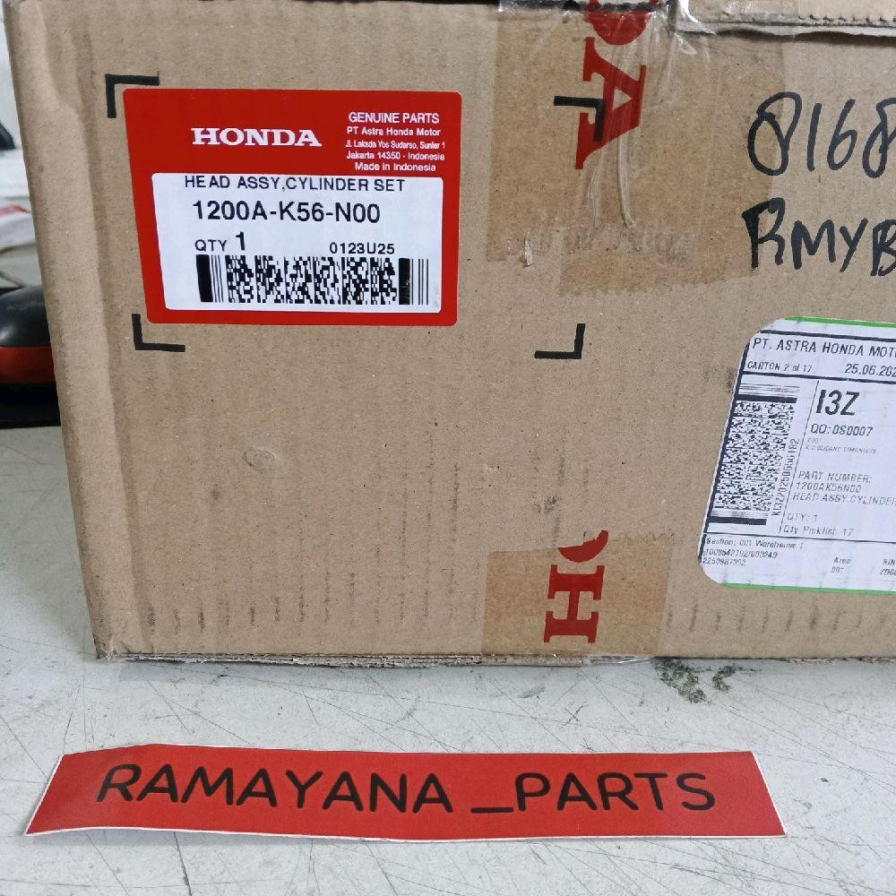 Head Assy Cylinder Set Sonic 150 New CBR 150R 1200AK56N00