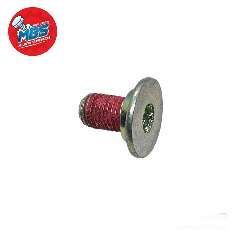 ROS baut 12 m8 blok head original kunci L BINTANG PAYUNG LEBAR SILICON