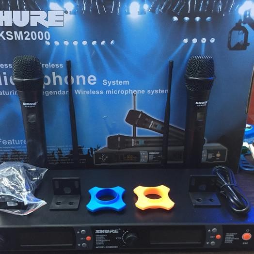 Mic Wireless Shure GLX6/UG99 pegang pegang - Shure KSM 2000