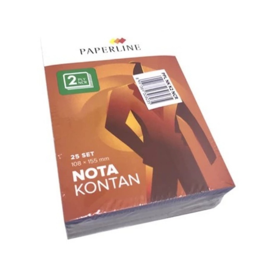 

Buku Nota K2 Bon Kontan Paperline Kecil 2 Rangkap NCR RJT
