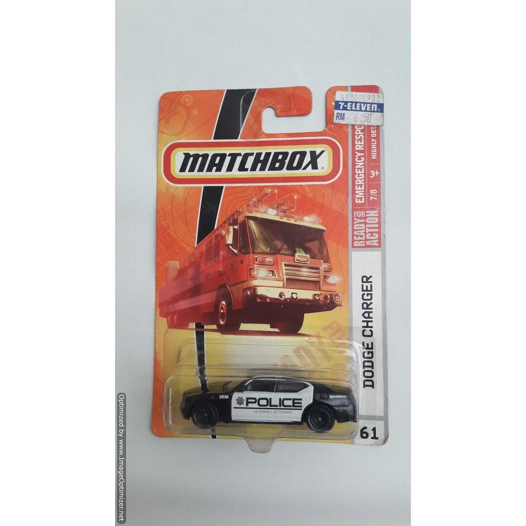 DIECAST MATCHBOX - DODGE CHARGER