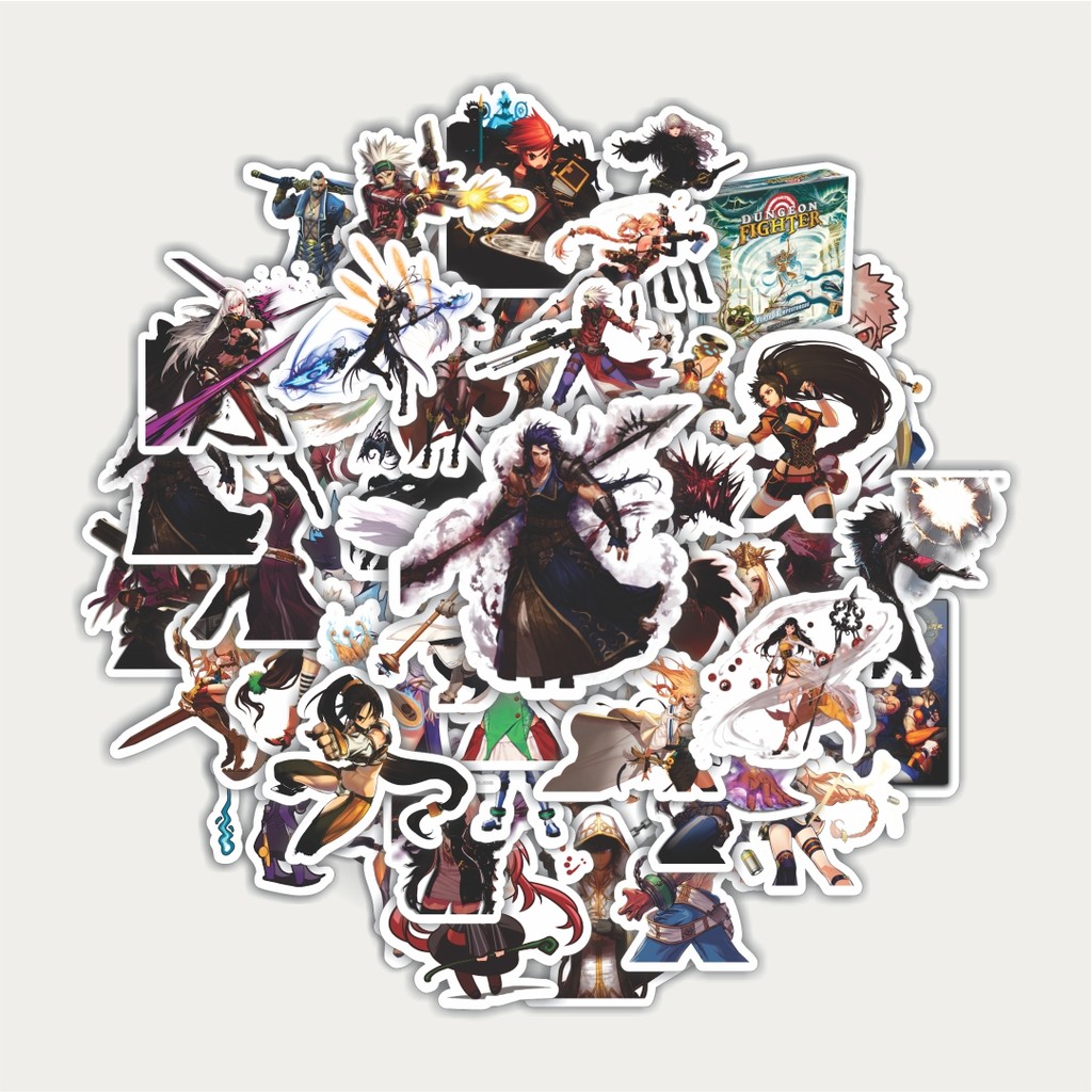 

Sticker Pack Stiker Game Series Dungeon Fighter Karakter MIX 1 | Sticker TUMBLR | Stiker LAPTOP KOPER HELM
