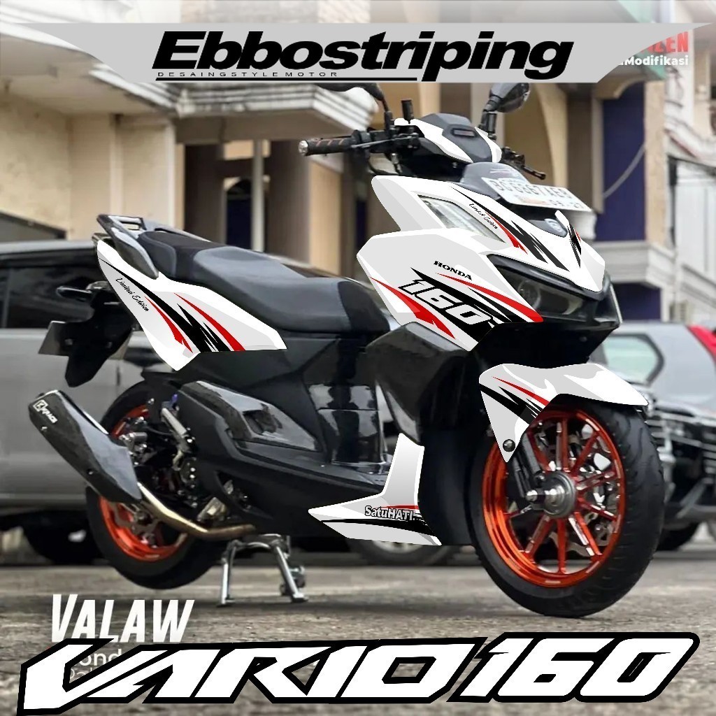 Striping Vario 160 Cbs Abs Stiker Vario 160 Striping list vario