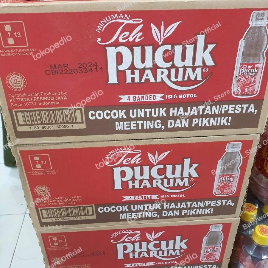 

Teh Pucuk Minuman Teh Melati Per Dus 250ml ( 24pcs )