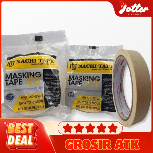 

MASKING TAPE NACHI 1X20 DJ (96) | Jotter Grosir ATK