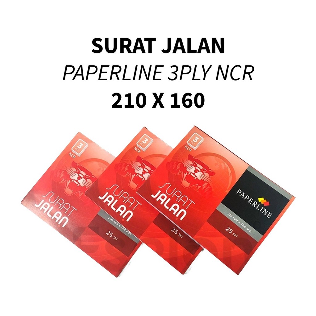 

♚Surat Jalan Paperline Besar 3 Ply (SJ B3 NCR) / Surat jalan / surat kirim barang♚