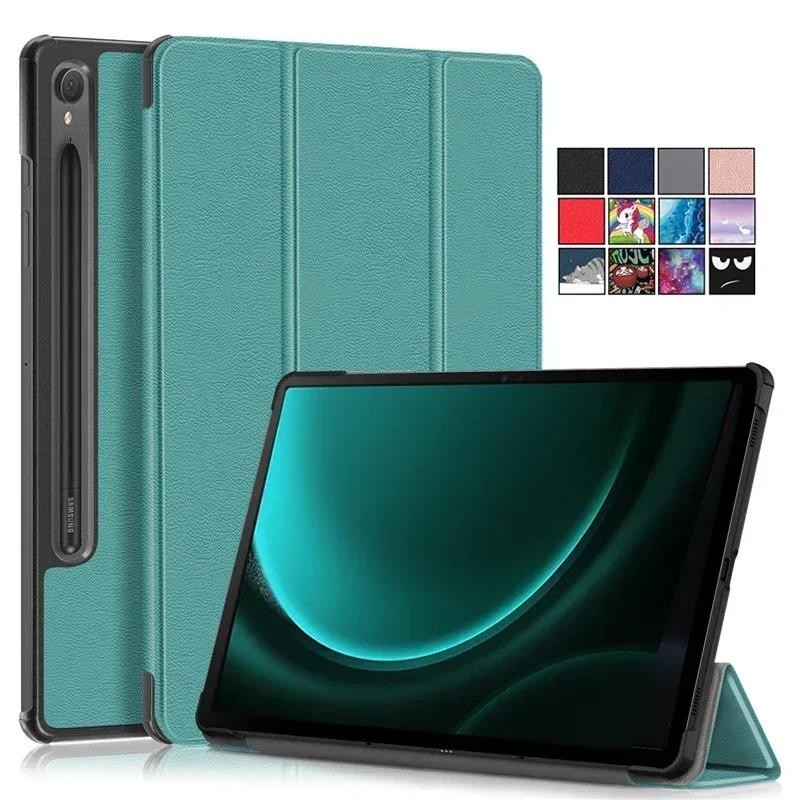 For Funda Samsung Galaxy Tab S9 FE S9FE 2023 Case 10.9 inch Folding Stand Magnetic Smart Folio Table