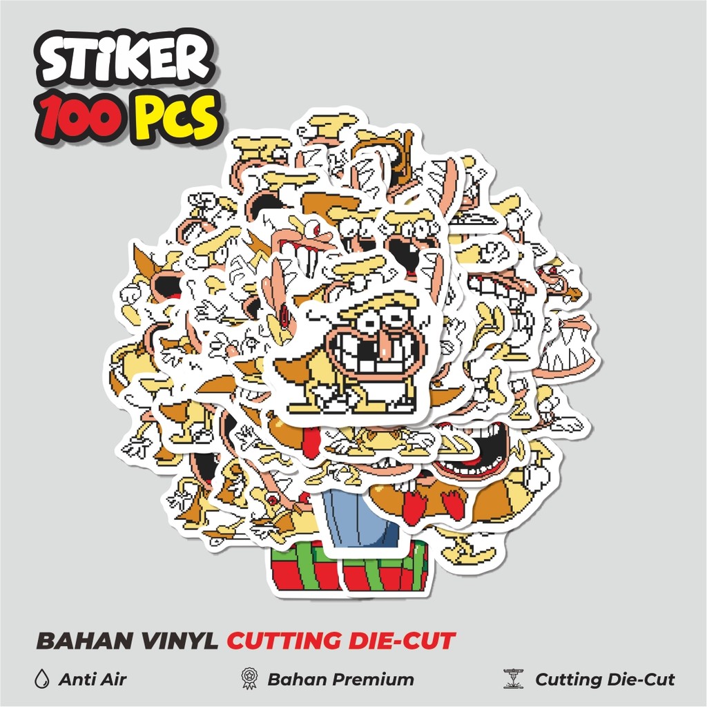 

Terbaru! 50 pcs Stiker Pizza Tower V22 Dekorasi Lucu Kreatif untuk Notebook, Skateboard, HP