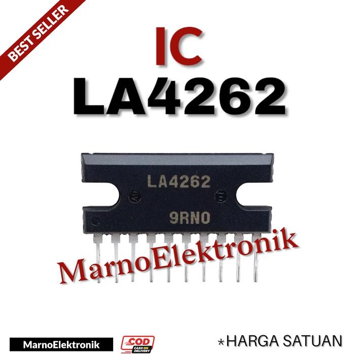 MR ELECTRO IC LA 4262 LA4262 LA-4262 ASLI PART ORI