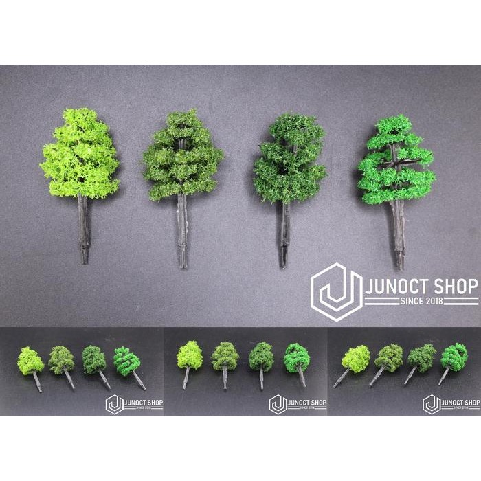 Maket Pohon Rindang 50mm 5cm N TT HO Scale 1:150 1:144 1:120 1:100 1:87 MG RG HG Gundam Grade Miniat