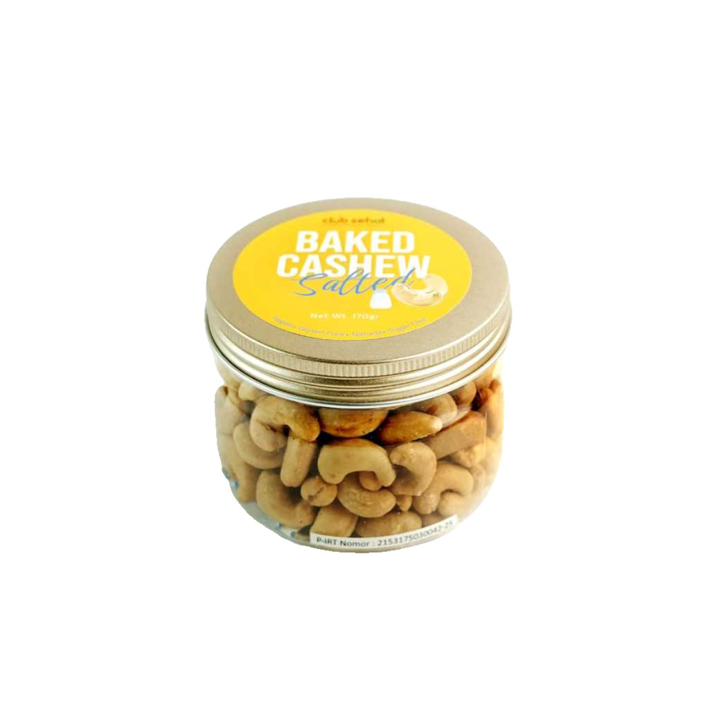 

Club Sehat Baked Cashew Salted 170Gr
