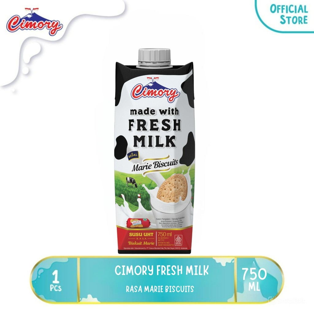 

CIMORY UHT MILK 750 ML MARIE BISCUITS