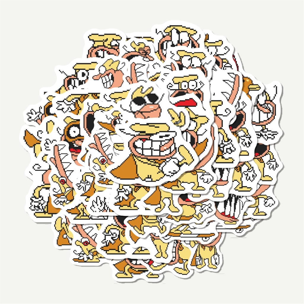 

Sticker Pack Stiker Pizza Tower V21 | Sticker TUMBLR | Stiker LAPTOP KOPER HELM