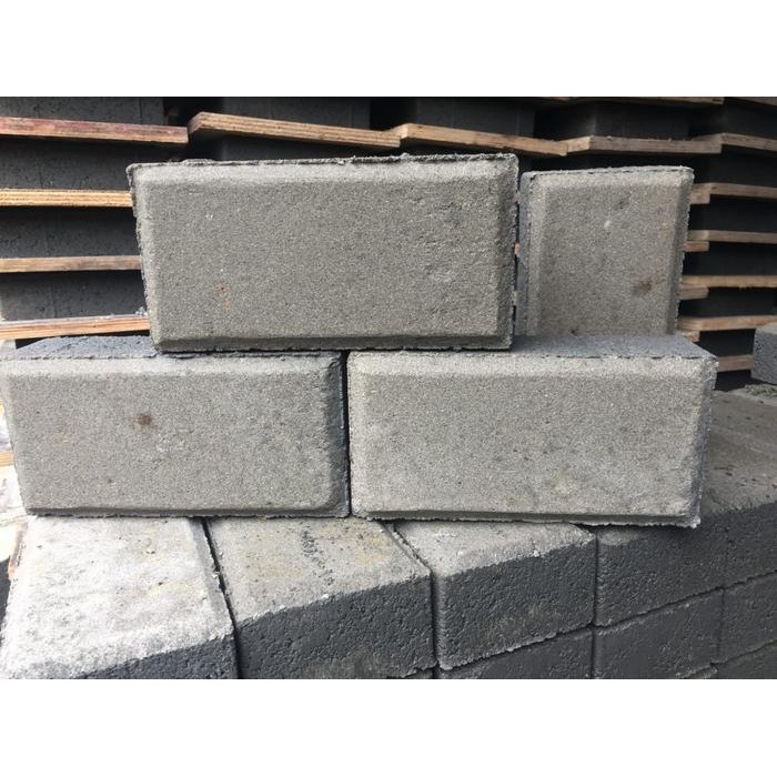 Paving block press mesin / paving block / conblock / konblok - Abu-Abu natural, Tebal 6 Cm GS