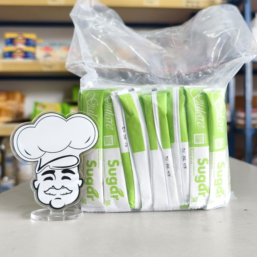 

Gula Stick 100Pcs × 8 Gr / Gula Pasir Sachet 100Pcs / Gula Pasir Stick 100Pcs / Gulare Gula Stick Putih