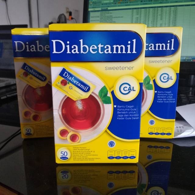 

Diabetamil Sweetener 50 sachet 1gr - AMY