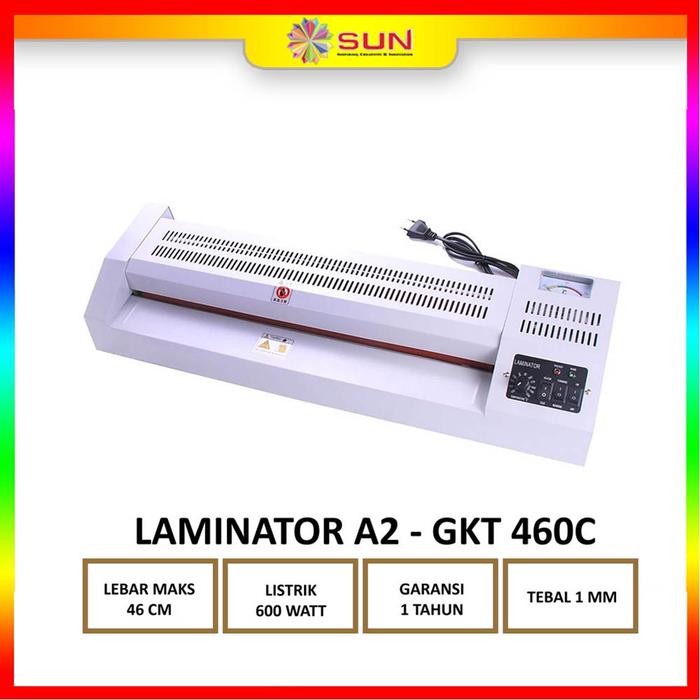 

Mesin Laminating 46 cm Laminator GKT 460C - Surabaya
