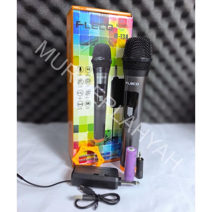 COD Mic Professional Fleco M13A Single mic / MIc wireless FLECO M-13A COD MIK