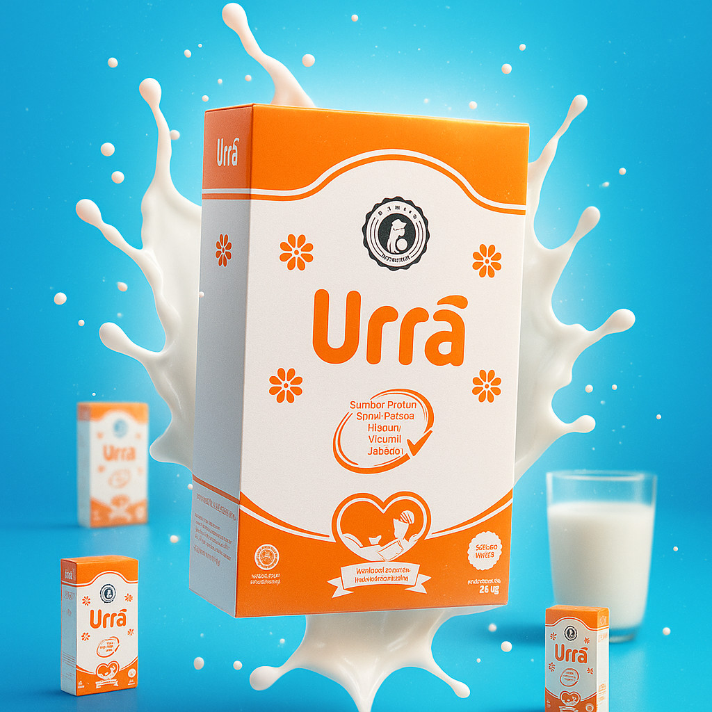 

URRA Susu Kambing Saneen Untuk Penambah Berat Badan & Tinggi Badan Anak - 4 Box