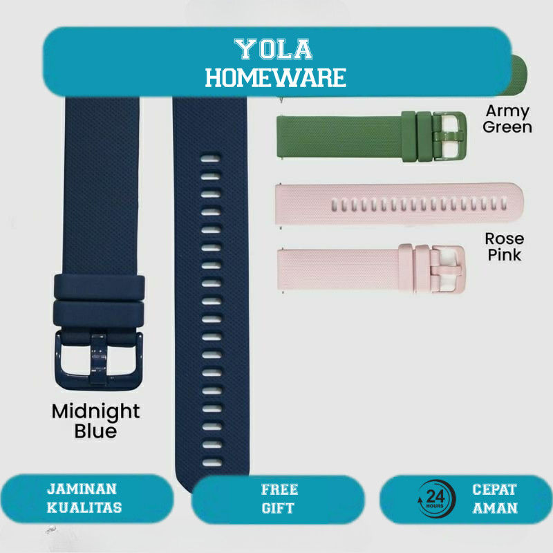 22mm Tali Jam Smartwatch Xiaomi Mi Watch/Mi Watch Color