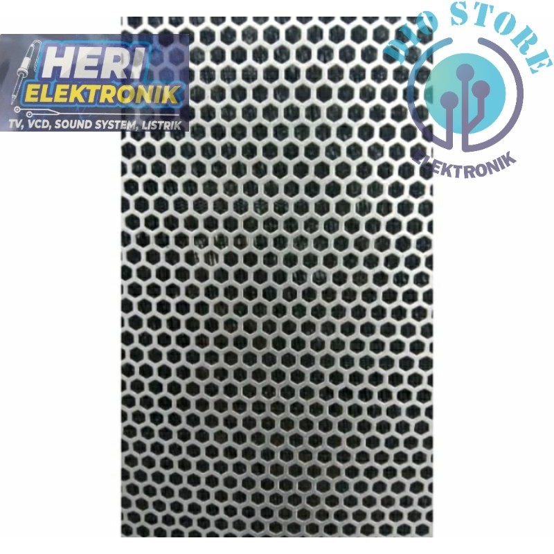 Ram / gril box speaker segi enam ukuran 50x50cm tebal 0,8mm