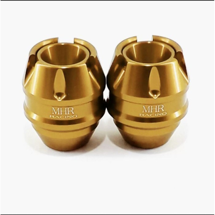 Jalu pelindung knalpot nmax, aerox, lexi, MHR racing Original - Jalu As Gold