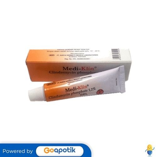 Mediklin Gel 10 Gram Tube
