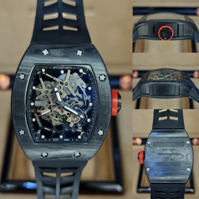 JAM TANGAN RICHARD MILLE AUTOMATIC JAM TANGAN PRIA RICHARD MILLE FULL SET AUTOMATIC SUPER KUALITAS S