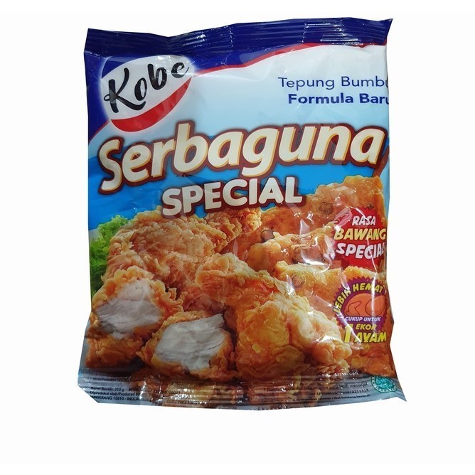 

Paketan 4 KOBE 200 gram Instant Flour Tepung Serbaguna Paket 4x200g Untuk Penambah Rasa Bumbu & Goreng