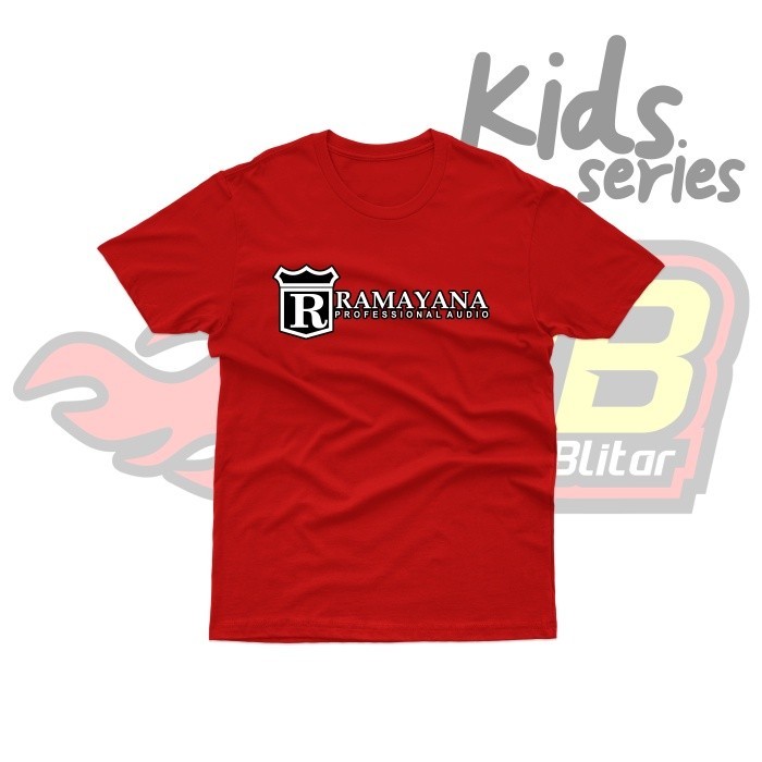 ALY59 | Baju Kaos Anak Ramayana Audio Katun Combed #