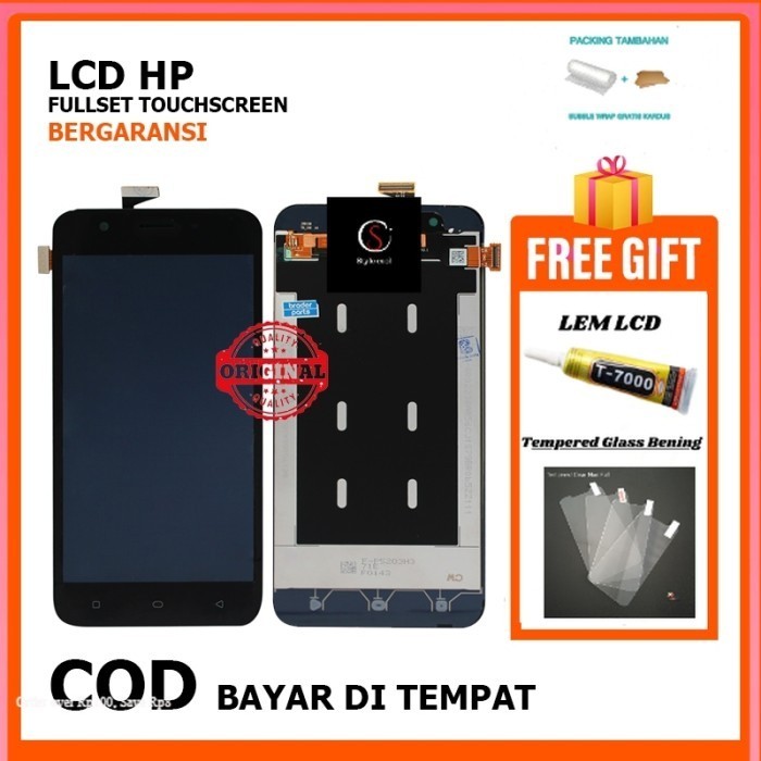 Sparepart HP LCD TOUCSCREEN OPPO A39 FULLSET Touchscreen ORI - Hitam