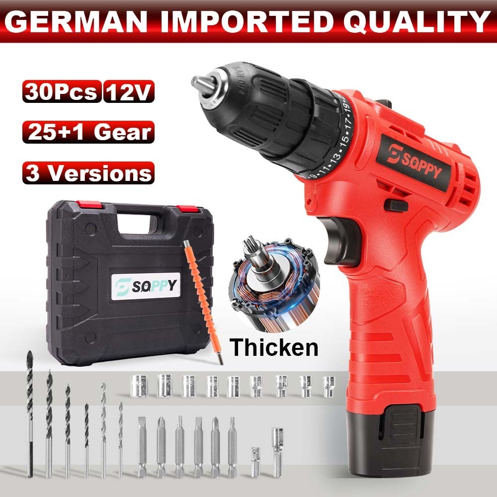 Bor baterai/Bor Listrik/Bor Listrik Set/Bor Tangan Listrik/Elektrik Drill/ bor cordless