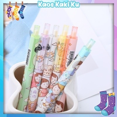

Pulpen Gel Motif Cartoon Pulpen Pelajar Dan Kantor Pena Lucu Motif Haemorrhoid 3 560