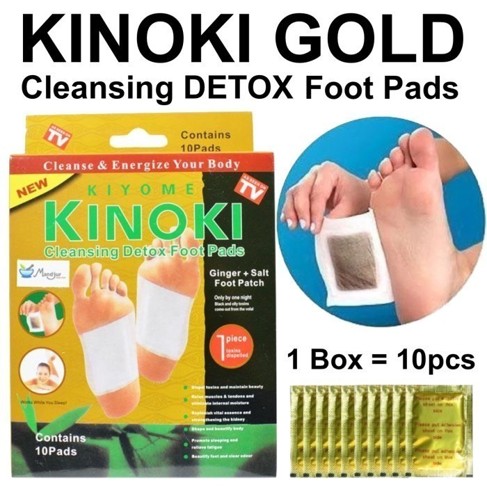 termurah asli Koyo Kinoki Gold (Isi 10 Pcs)/ Koyo Herbal Kinoki Gold/ Koyo Kesehatan