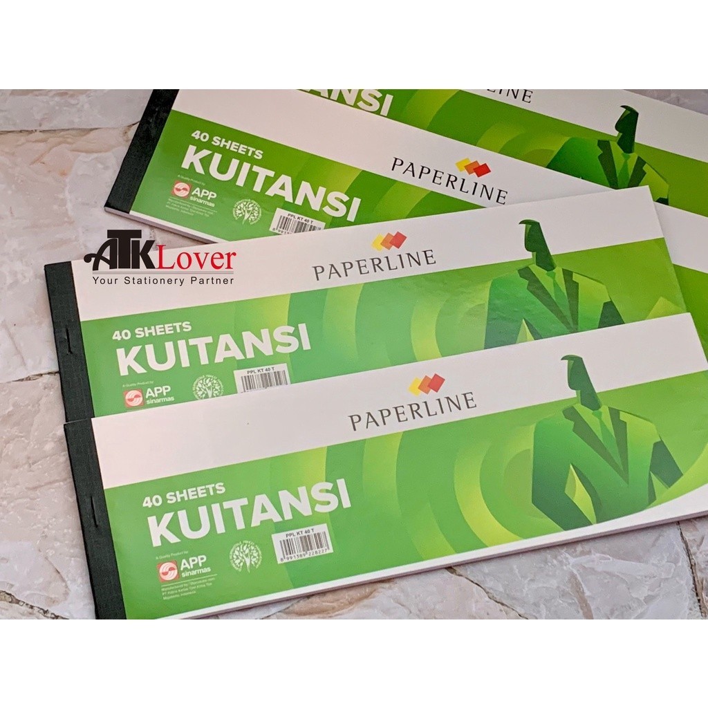 

Buku Kwitansi Paperline Isi 40 Sheet