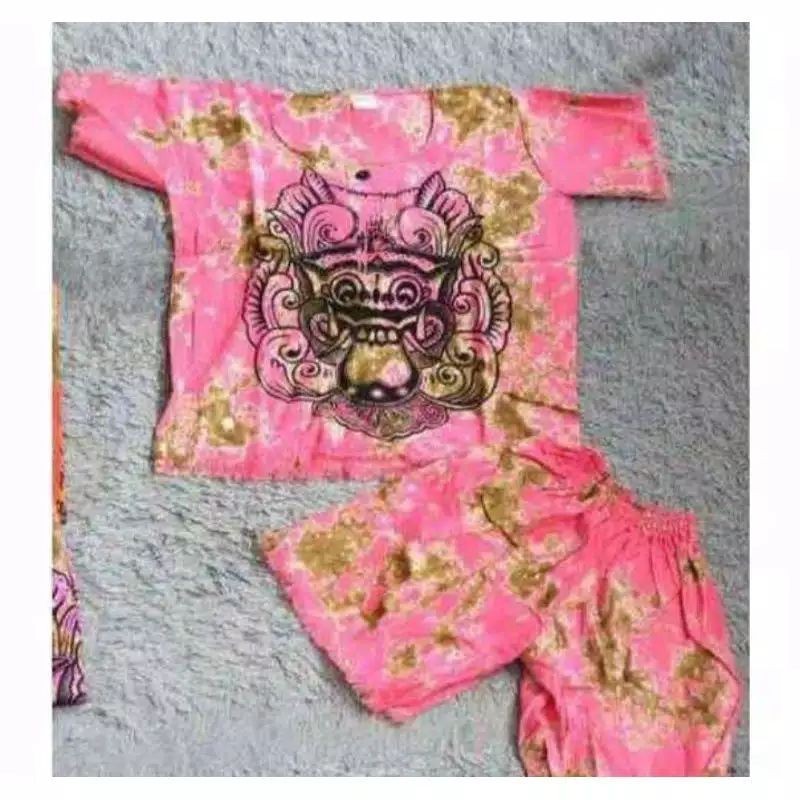 Setelan Baju Barong Anak Bali Khas Daerah Bali Keren Marannu Keren