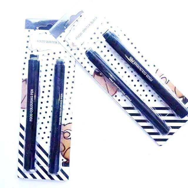 

Edible Pen Decorating Black Foodwriter Pen Penghias Makanan Hitam