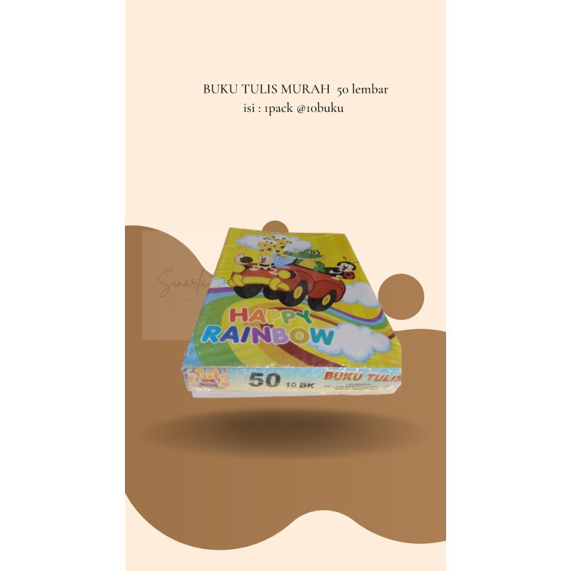 

BUKU TULIS MURAH 50LEMBAR