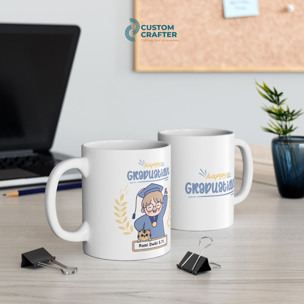 

Mug Wisuda Custom Nama/Mug Wisuda Unik/Hadiah Unik/Hadiah Wisuda/Mug Murah/Mug/Mug Wisuda